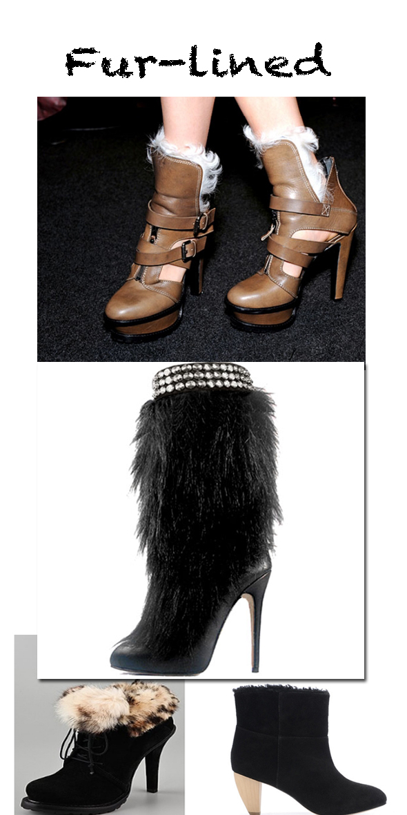 Fur-lined boots