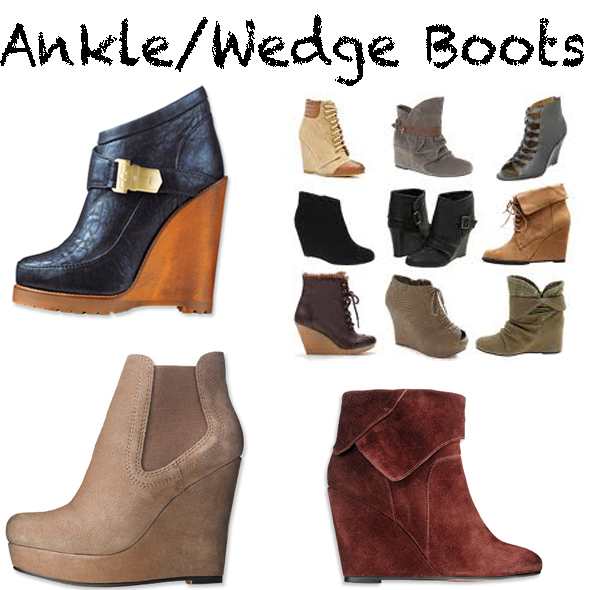 Ankle Wedge boots